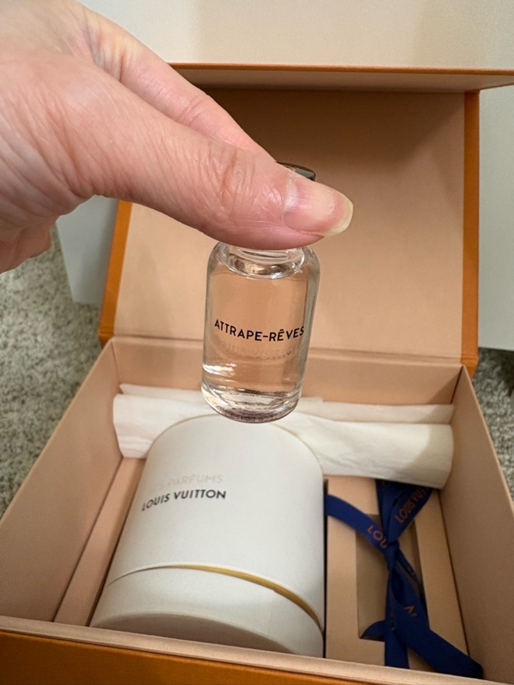 Louis Vuitton Attrape-Rêves Mini Perfume - Clear Bottle for kjoseyb